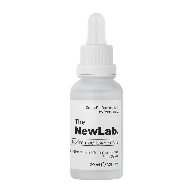 The NewLab Niacinamide 10% Zinc 1% Serum 30ml — leke gozenek sebum niasinamid